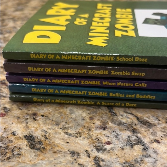 Diary of a Minecraft Zombie Book Set - Picture 1 of 10